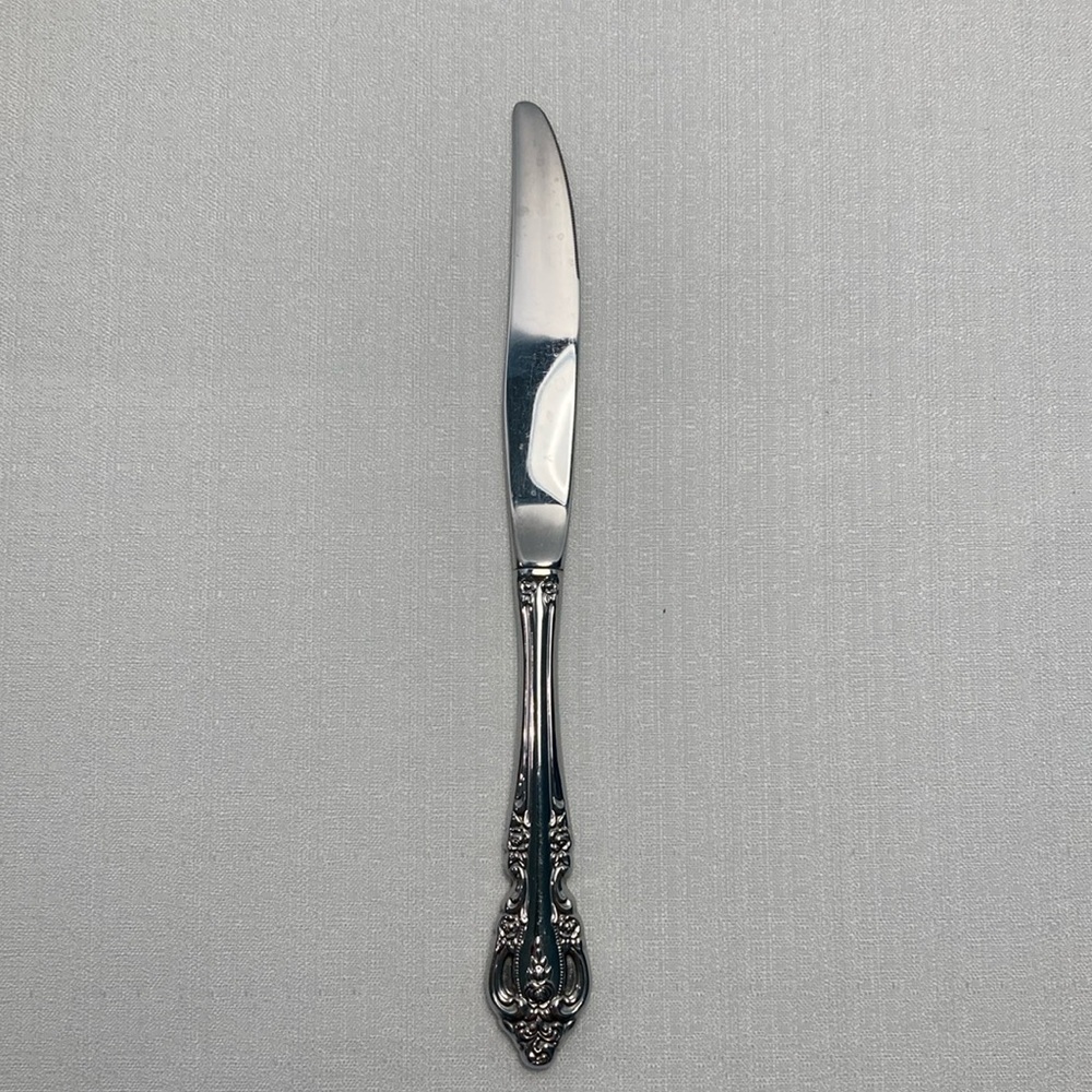 Oneida Community BRAHMS Stainless Glossy Rose Flatware‎ Knife